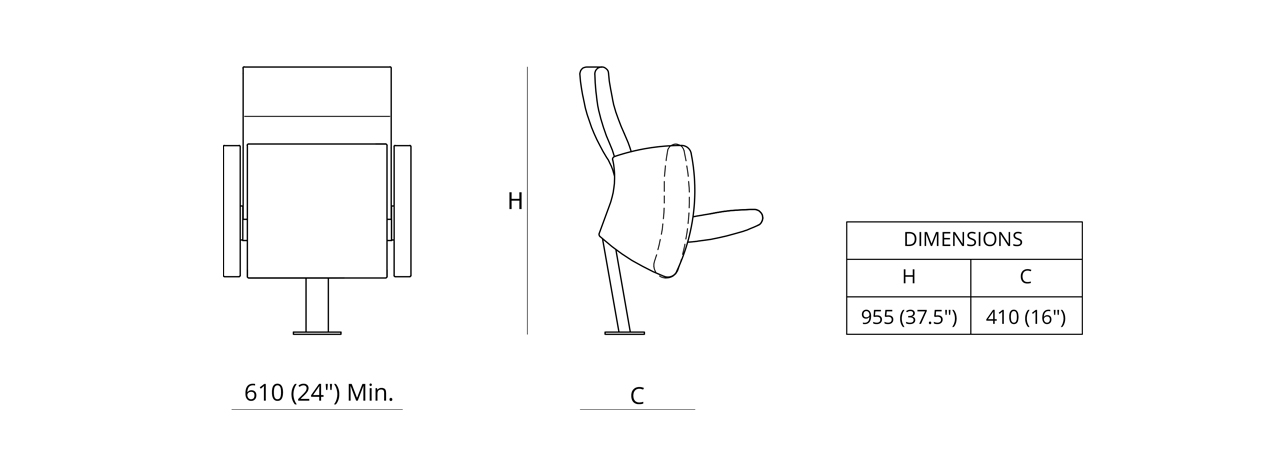 ARC VIP Dimensions